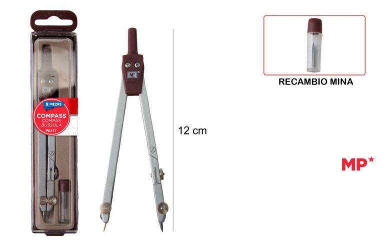 COMPAS BASICO 2 PIEZAS, PA117 - Casalandia